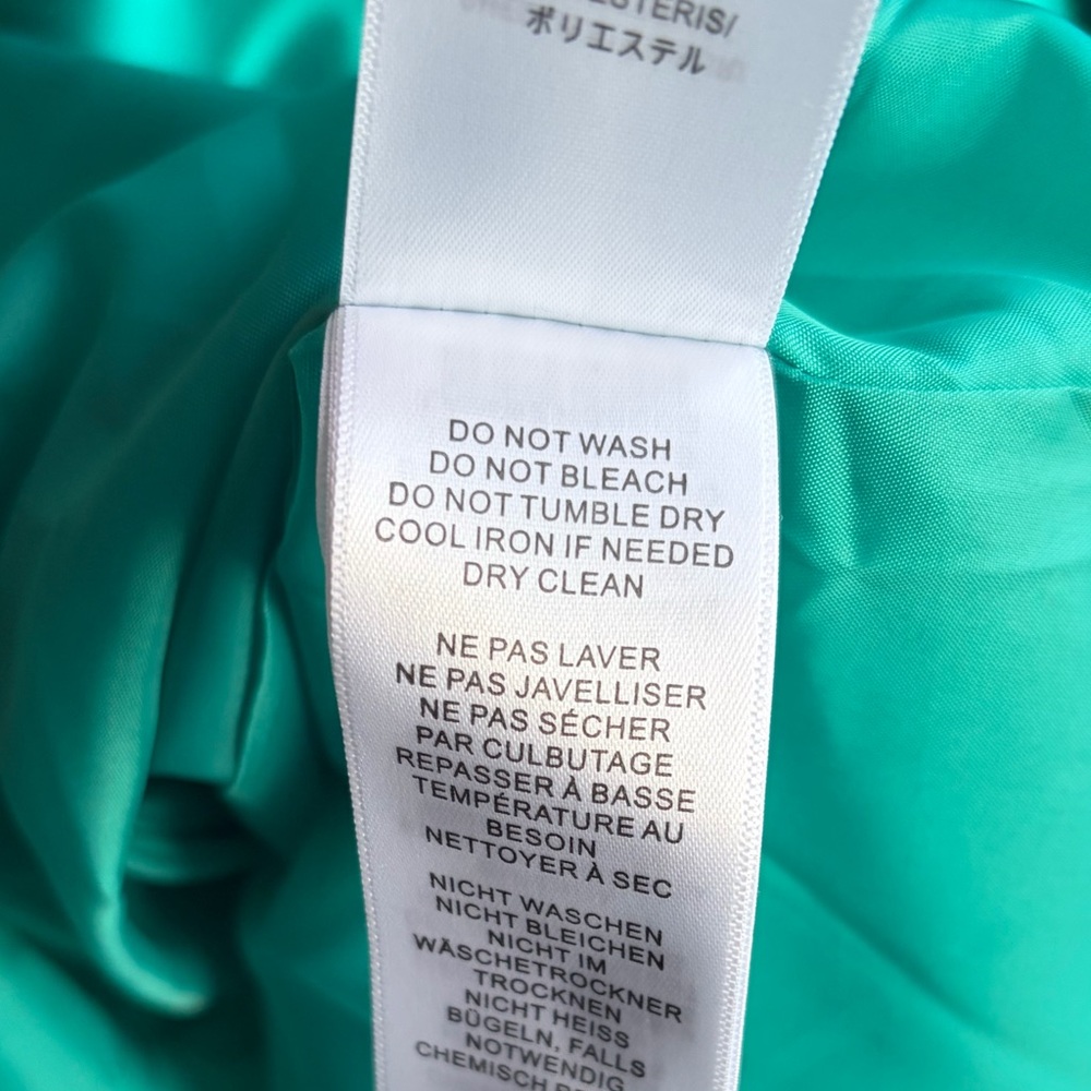 🆕✨ Adrianna Papell Emerald Fit&Flare Satin Midi Cocktail Dress Size 2,12 Gown - Picture 15 of 17
